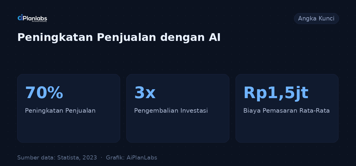 Angka kunci: Mengintegrasikan AI dalam Strategi Pemasaran UMKM